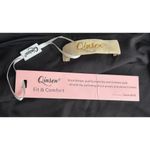 Qinsen | Women’s Fit & Comfort Square Neck Long Sleeve Bodysuit | NWT | XL Black Photo 3