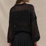 Urban Outfitters Black Cropped Sweater Photo 1