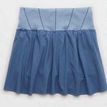 Aerie offline tennis or golf skirt two toned blue women’s size large Photo 0