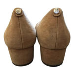 Taryn Rose Beige Babs Leather Pull-On Pump Heels Size 11B Photo 7