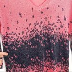 Princess Vera Wang Pullover Sweater Dress Pink falling letter graphic design S Photo 5