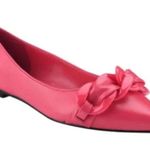 Calvin Klein Pointy Toe Ballet Flats Women’s 7 Slip On Shoes Dark Pink Dressy Photo 0