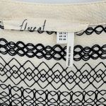 Anthropologie Floreat Perrie dress 14 peasant crochet lace V neck mini boho Black Photo 8