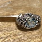 Mystic NEW Chuck Clemency STS  Topaz Amethyst Multi Gemstone 925 Sterling Ring Photo 0