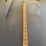 Stella & Dot ‎ Pendant necklace, Aqua stone, gold tone chain 19.5” long Photo 3