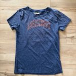 Abercrombie & Fitch Y2K A&F vintage Abercrombie blue Graphic logo Tee Shirt Size Large Photo 0
