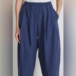 Apiece Apart • spa pleat pant in navy sz S Photo 5