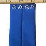 Handmade Blue canvas fabric pearl bridal belt Photo 9