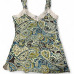 Banana Republic  Green and Cream Lace Camisole Photo 0