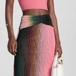 Susana Monaco NEW  Core Cropped Tube Top Pink Size L Photo 9