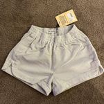 Anthropologie Corduroy Shorts Silver Gray The Cords Ella Size XS Photo 4