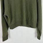 Abound NWT  Brushed Knit Mock Neck Fleece Pullover in Olive Night Green Size XL Photo 3