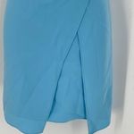 Amanda Uprichard Amanda‎ Uprichard Women's Square Neck Tulip Hem Mini Dress Light Blue Size Large Photo 8