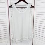 Soft Surroundings  Oceo Gauze Tank Top Ivory XS Photo 6