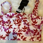 Cynthia Rowley Pink Devi Bonded Tank Photo 4