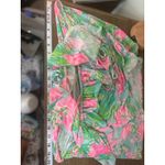 Lilly Pulitzer Lilly‎ Pulitzer Flamingo Print Ruffle Off Shoulder Dress Resort Wear XL Photo 5