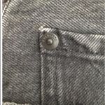 Everlane  black The denim skirt Photo 14