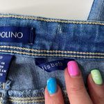 Bandolino  lisbeth raw ankle hem patchwork dyed Capri jeans.  Size 10. Photo 3