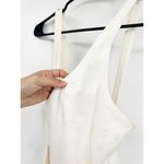 Jonathan Simkhai White Wide Leg Belted Crepe Side Slit Scoop Neck Jumpsuit 0 NWT Photo 7