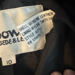 wilson's leather Vintage Wilson’s leather Mini Skirt black size 10 Photo 4