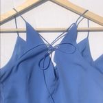 1. State  Blue Strappy Back Slit Skirt Maxi Dre Photo 12