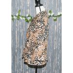 Ruby Rd . Size M Linen Lightweight Shacket Jacket Button Front Brown & Black Casual Photo 4