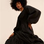 Anthropologie The  Somerset Maxi Dress Puff Sleeve Photo 3