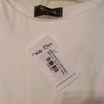 4S13NNA 4SI3NNA - Beautiful White Long Sleeved Ruched Dress - BNWT! Photo 4