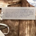 Revolve NWT Gold Hawk 100% Silk Cardigan Pecan Brown Oversized Photo 5