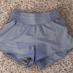 Lululemon  Hotty Hot High-Rise 2.5 Inch Shorts, Rhino Grey, Size 2 Photo 1