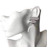 TAXCO Sterling Silver Zig Zag Clip On Earrings *Coordinates w/ Tiffany Necklace Photo 7