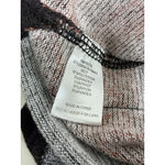 Womans Les Serein Long Sleeve Purple Orange Pullover Casual Sweater Large Photo 3