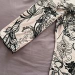 Armand Thiery Affinites French Pink Novelty Newspaper Artsy Blouse, size 2 Photo 5