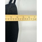 Sabora Jumpsuit L Black Velvet Textured Spaghetti Strap Slim Leg Goth Glam Party Size L Photo 3