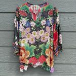 Johnny Was  Dralion Floral Colorful Top Women’s Sz XS Photo 1