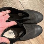 UGG  Black Bonham II Leather Chelsea Ankle Boot Photo 5