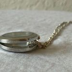 Origami Owl : Silver Tone Pendant Necklace- Green & Blue Charms Photo 10