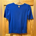 Talbots  Crewneck Short Sleeve Sweater women’s petite small royal blue Photo 1