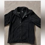 The North Face ‎ Women’s Fleece Osito Soft Fuzzy Full Zip Black Jacket Sz Small Photo 1