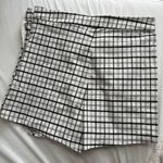 Garage White Plaid Skort Photo 2