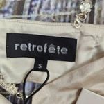 Retrofête Retrofete Zeke Bra Top in Champagne Size Small NWT Satin Crystal Embellishments Photo 8