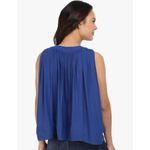 Free People  Sz S Top Shirt Darcy Super V Top Chiffon Oversized Draped Sleeveless Photo 1