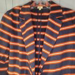 J.Crew 100% cotton striped blazer Photo 4