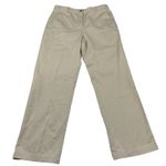 L.L. Bean Women's Size 10 Pants Classic Fit Tan Khaki Straight Leg Preppy Work Photo 0