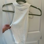 Lulus White Criss Cross Tank Top Size M Photo 1