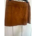 Cato  A LINE SKIRT BROWN WITH LACING DETAILS LINED WOMENS SIZE 10 Photo 4