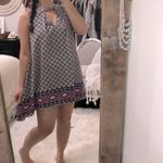 CARAMELA  size medium geometric trapeze dress Photo 1