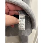 Calvin Klein Women’s Size Large Gray Long Sleeve Ribbed Cropped Sweater Photo 5