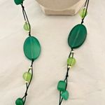 Park Lane Genuine Jade and Green Aventurine Statement Necklace, 32 inches Photo 5