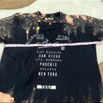 Boohoo Cut Dyed Band Tee Photo 5